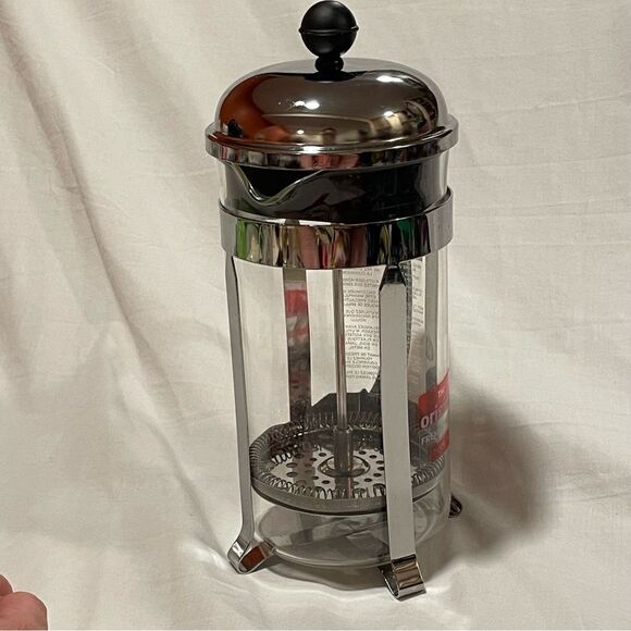 Bodum Chambord French Press Stainless and black glass carafe - Picture 3 of 8